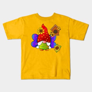 Cute Gnome Design Kids T-Shirt